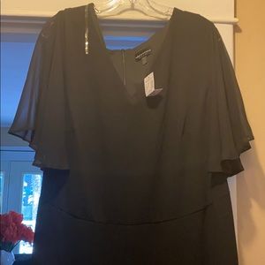 BNWT Black Jumpsuit size 20W Dress barn